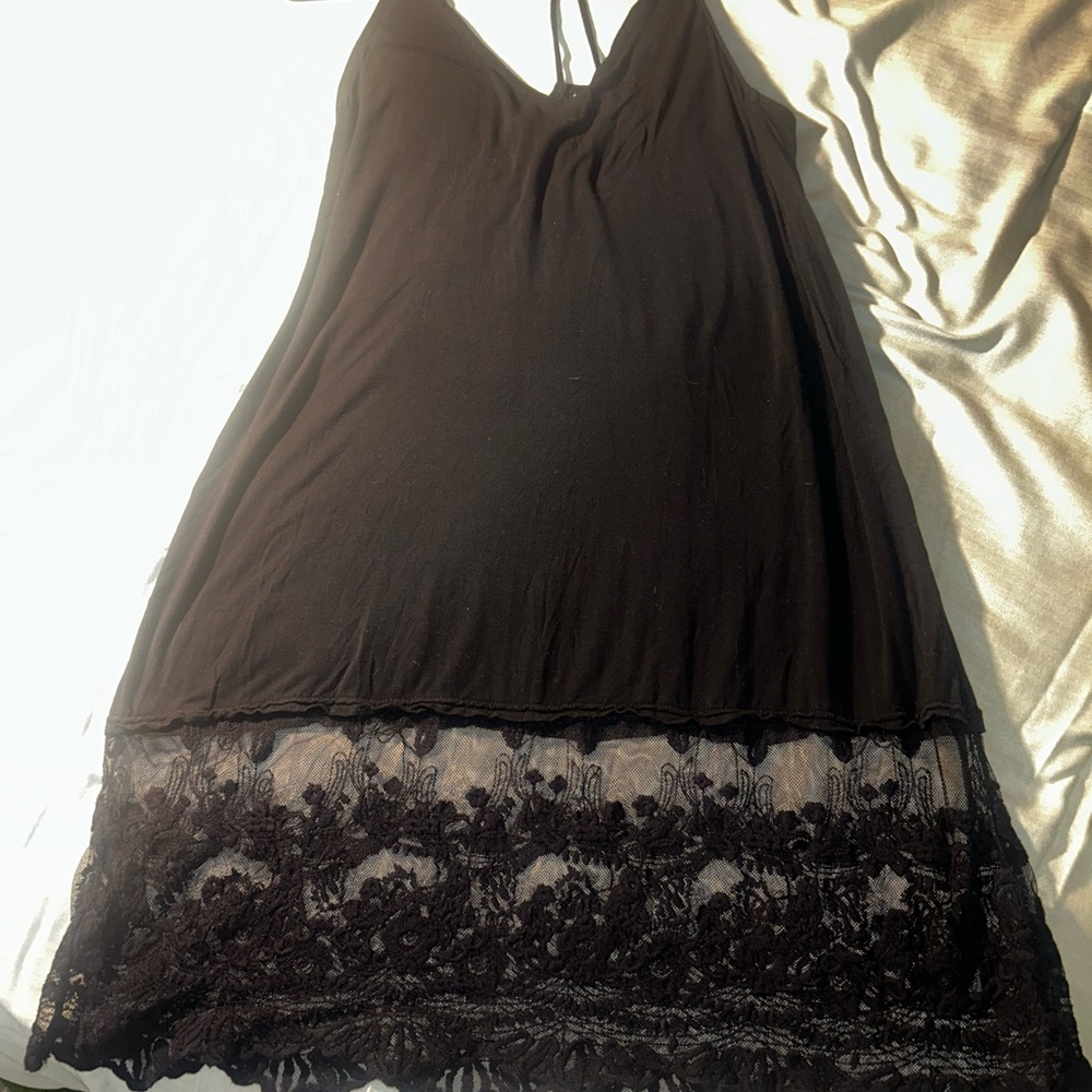 Elegant Black Lace Dress